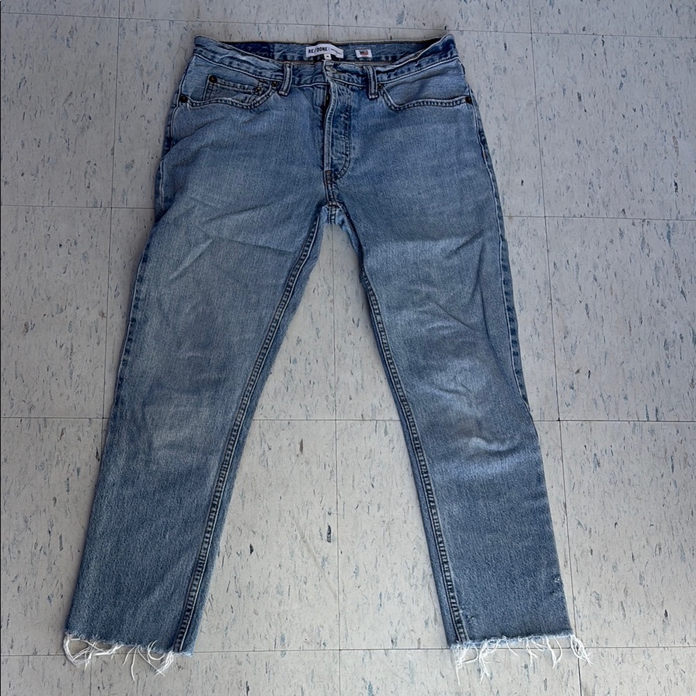 Re/Done Women’s  Blue Jeans